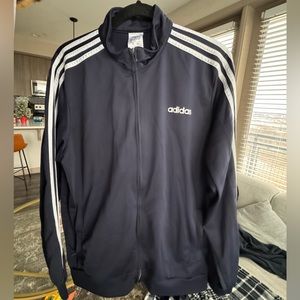 Dark navy Adidas jacket size L